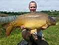 Jeff, 4th Jul<br />33lb mirror